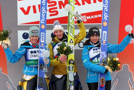 Podium in Hinzenbach