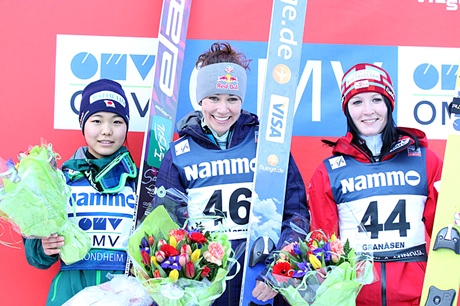 Podium in Trondheim