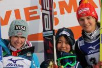 Podium of the second competition