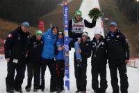 Italian Team celebrating Insam